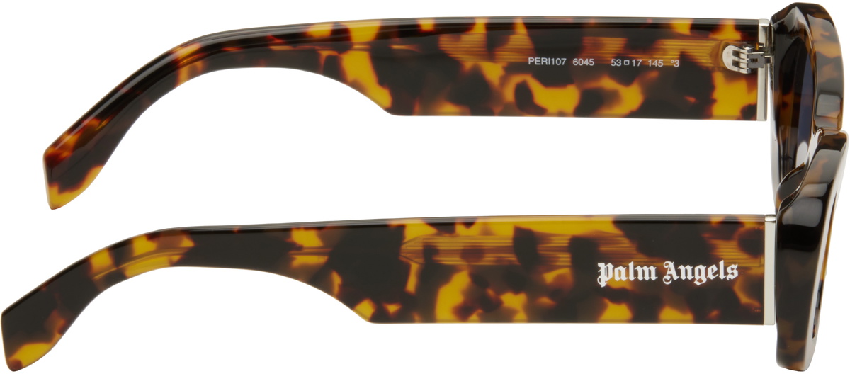 Palm Angels Brown Dana Sunglasses