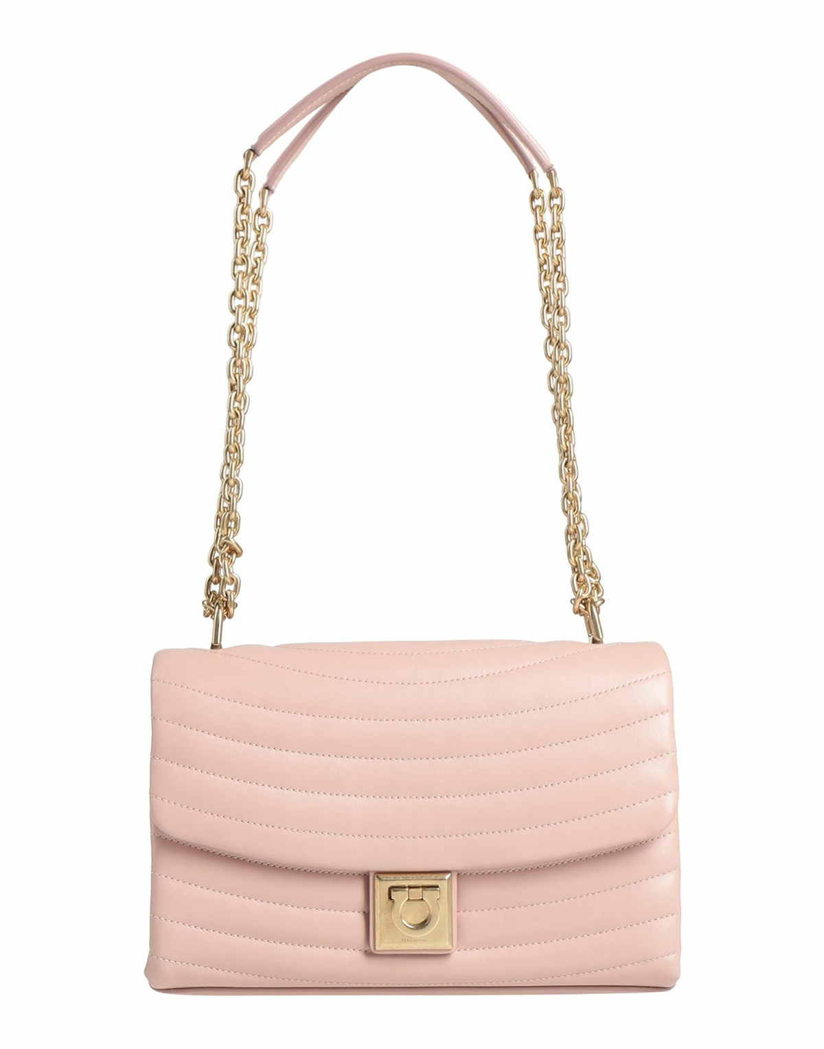 Ferragamo Womens Shoulder bag Antique rose
