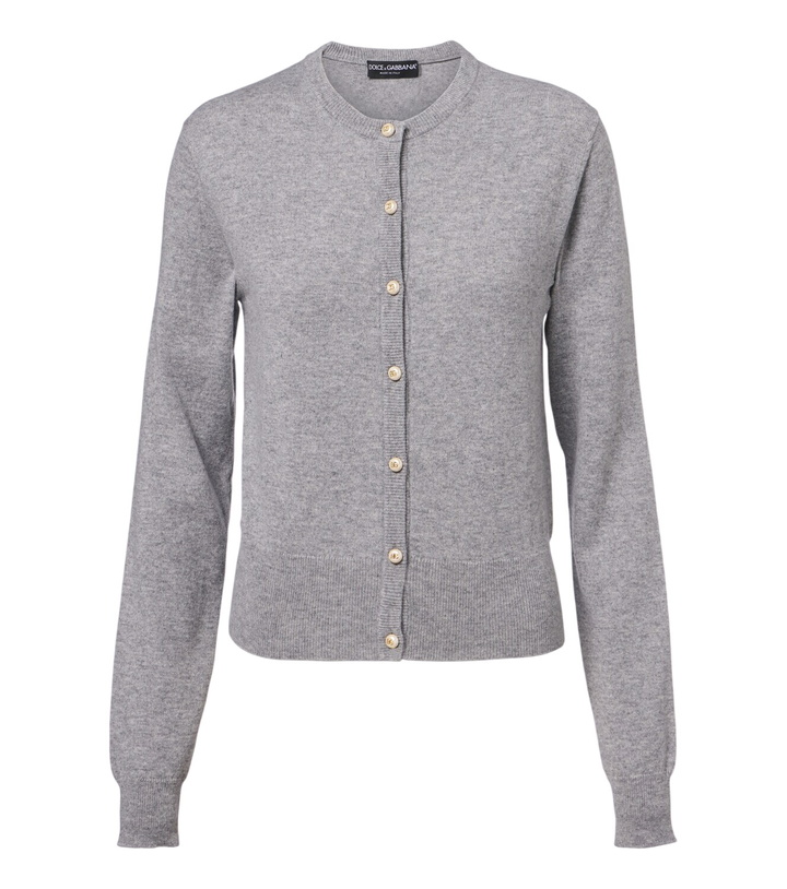 Photo: Dolce&Gabbana Embellished cashmere cardigan