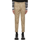 Neil Barrett Beige Microweave Cotton Trousers