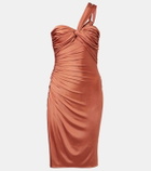 Tom Ford Gathered jersey cocktail dress
