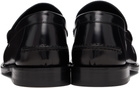 Versace Black Medusa '95 Leather Loafers