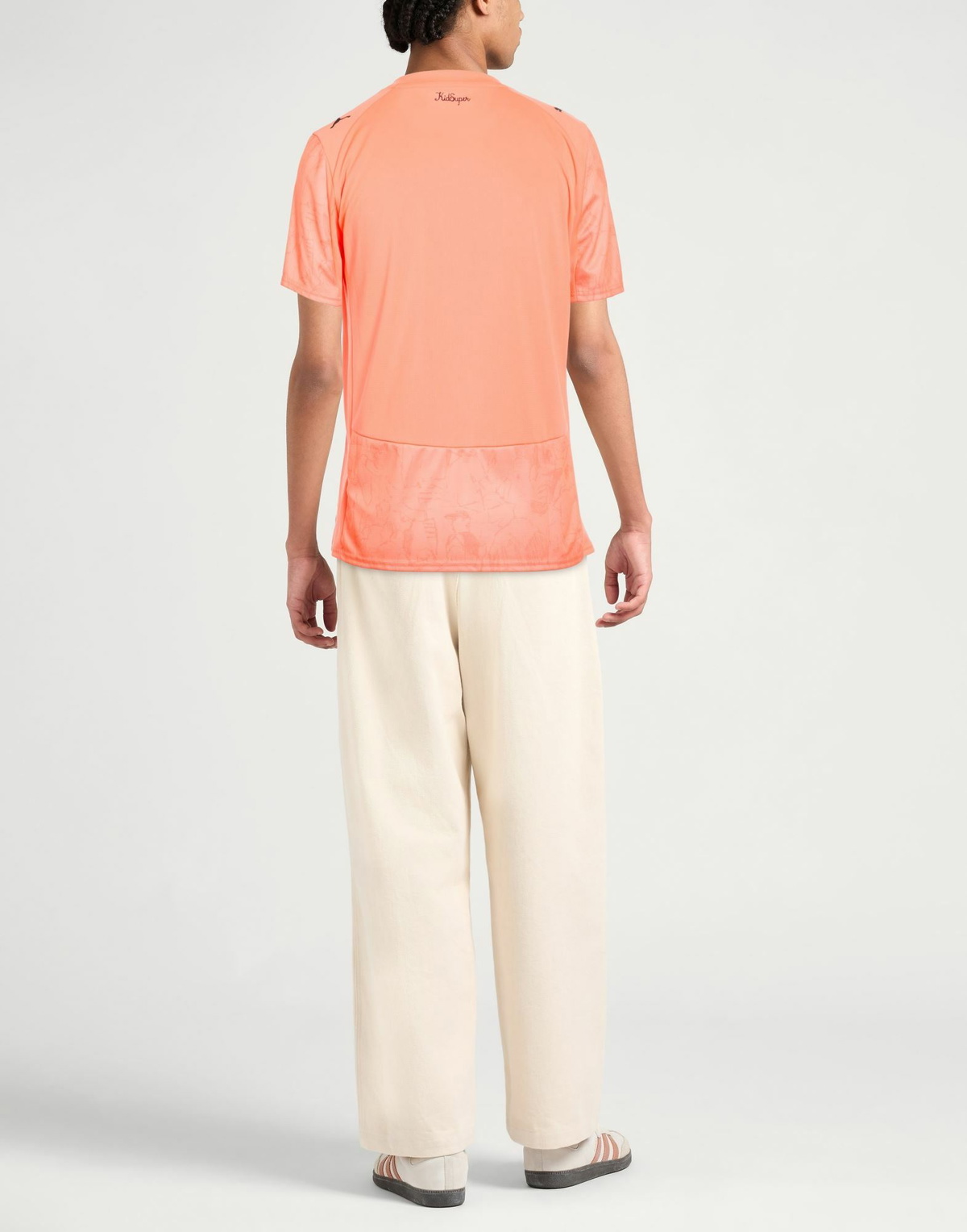 Puma Mens T-shirt in Orange