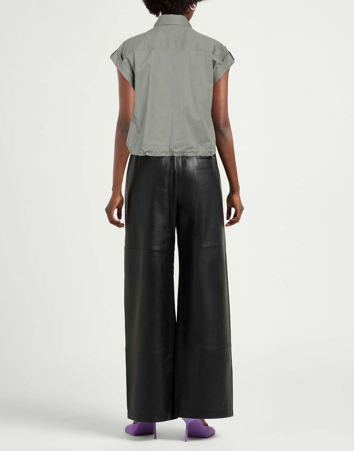 Peserico Womens Shirt in Sage green