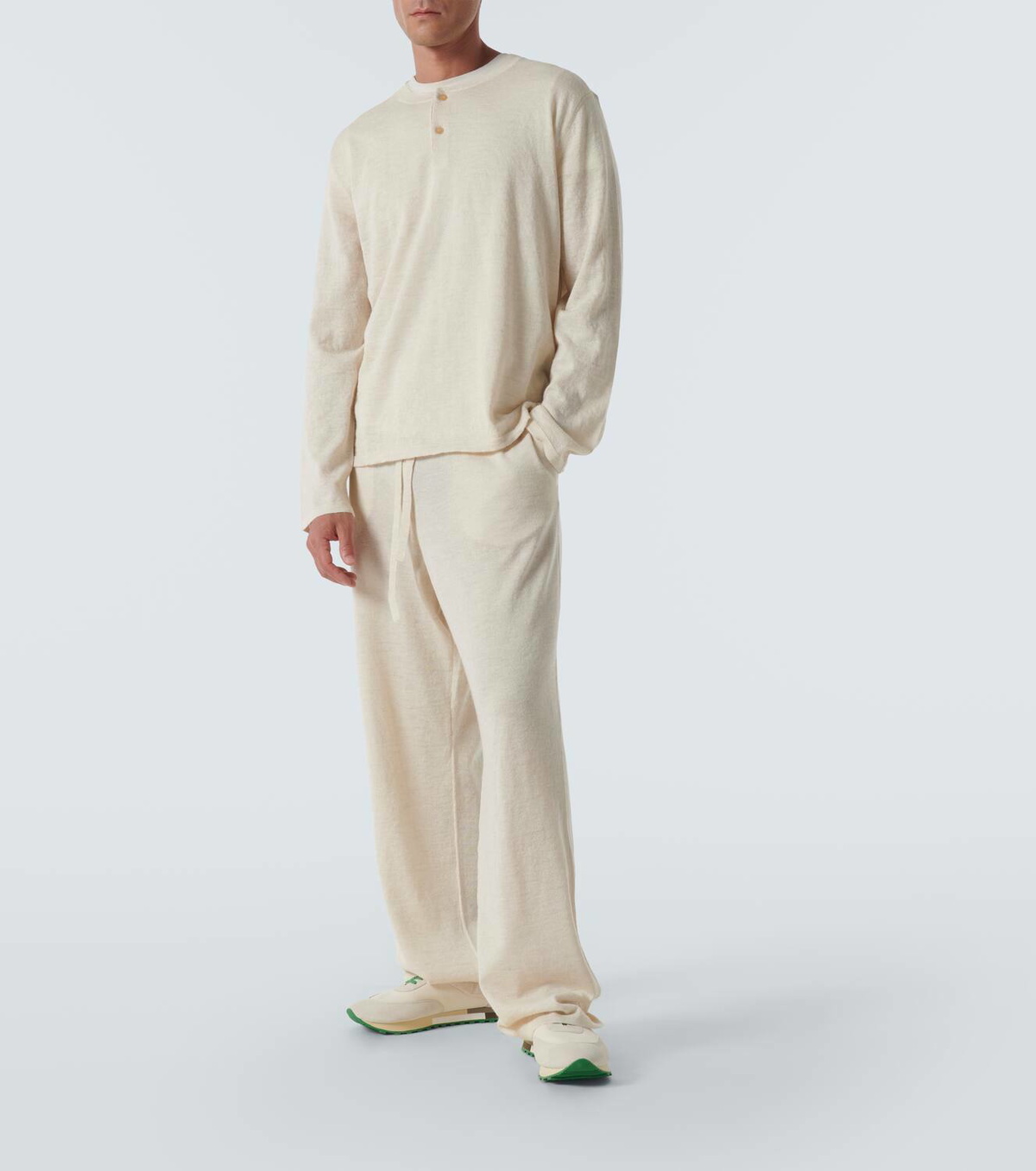 The Row Ennio wool and silk top The Row