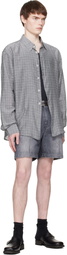 mfpen Gray Ceremony Denim Shorts
