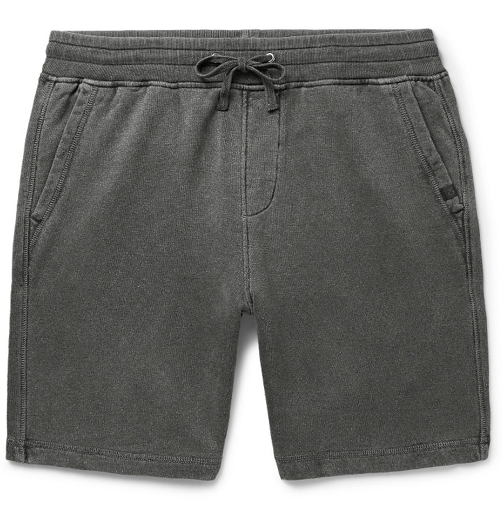Photo: Outerknown - Sur Slim-Fit Hemp and Organic Cotton-Blend Jersey Drawstring Shorts - Gray