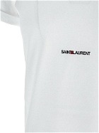 Saint Laurent Logo Cotton T Shirt