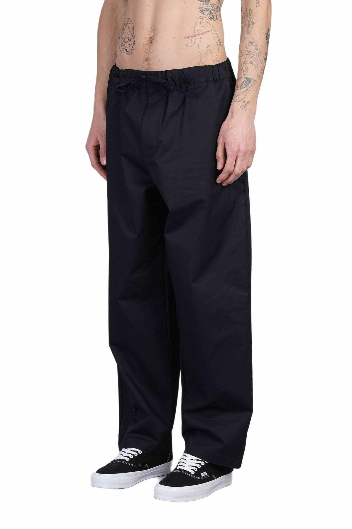 DARKPARK Ian Pants In Black Cotton