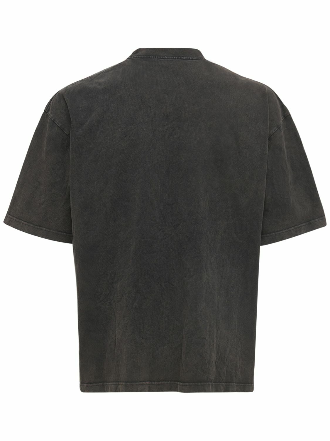 バレンシアガ Black Rainbow BB Fitted T-Shirt バレンシアガ Black Rainbow BB Fitted T-Shirt