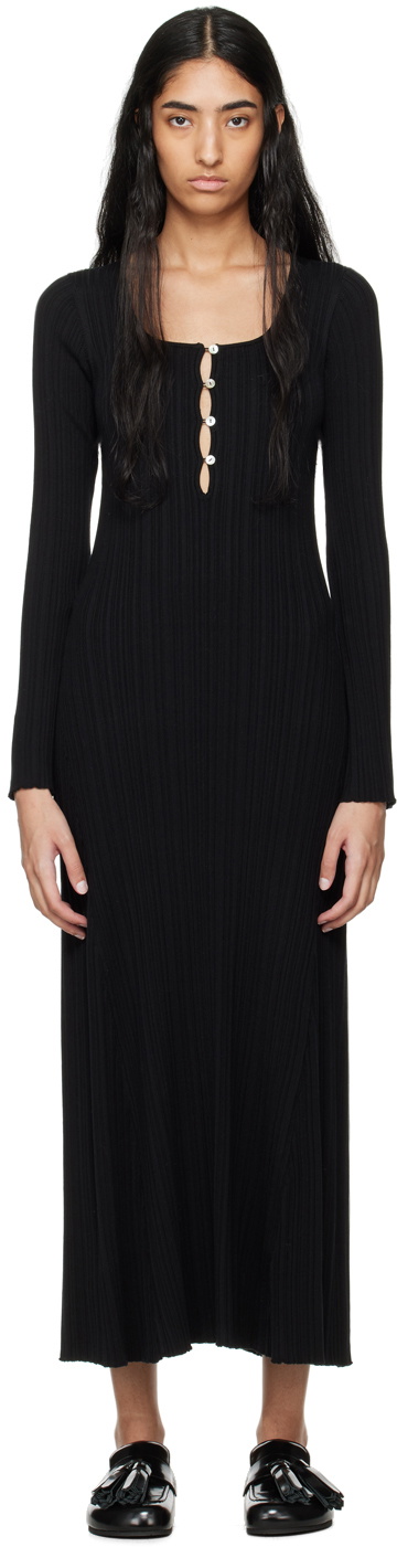 Holzweiler Black Tanya Maxi Dress