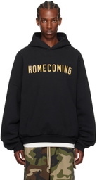 Fear of God ESSENTIALS Black Heavyweight Hoodie