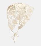 Magda Butrym Crochet cotton scarf