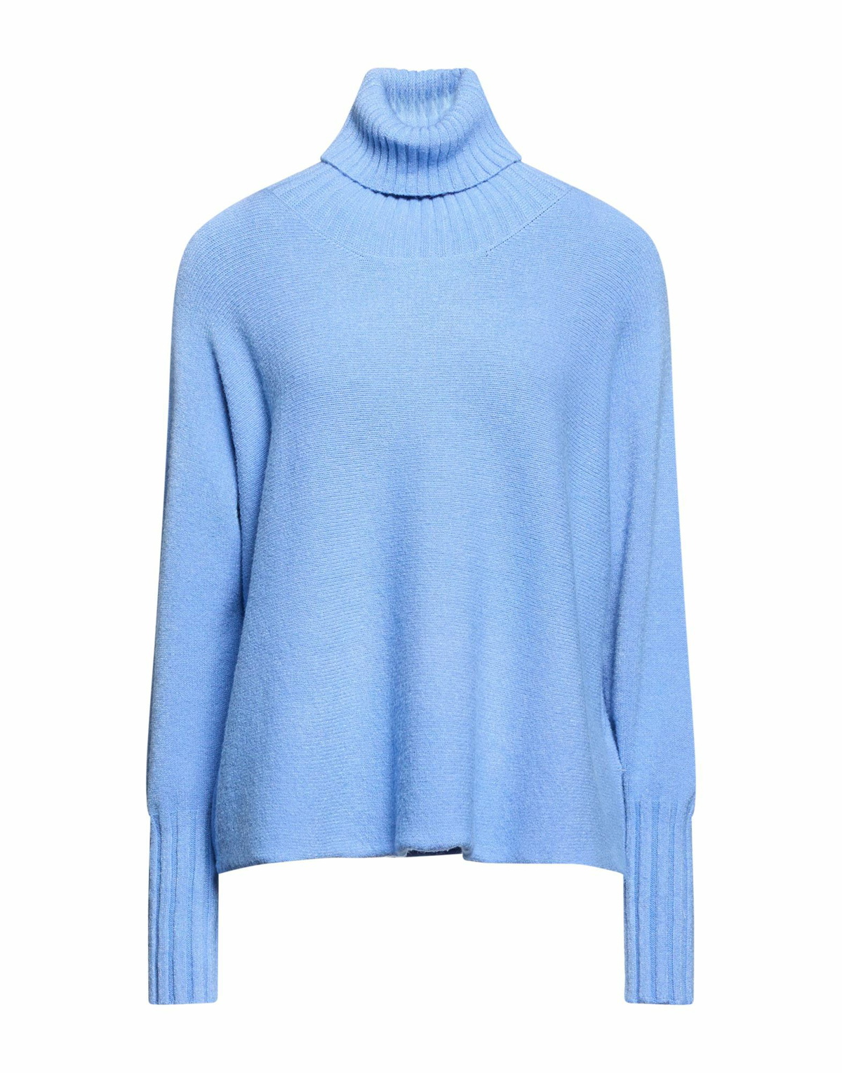 Manila Grace Womens Turtleneck Azure