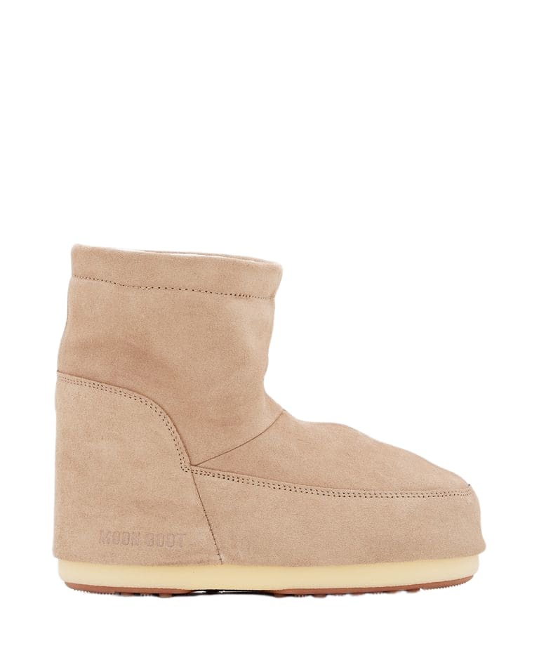 【Moon Boot】 Lunaローシアリングアンドスエードスノーブーツ MOON BOOT Luna suede snow boots | NET-A-PORTER