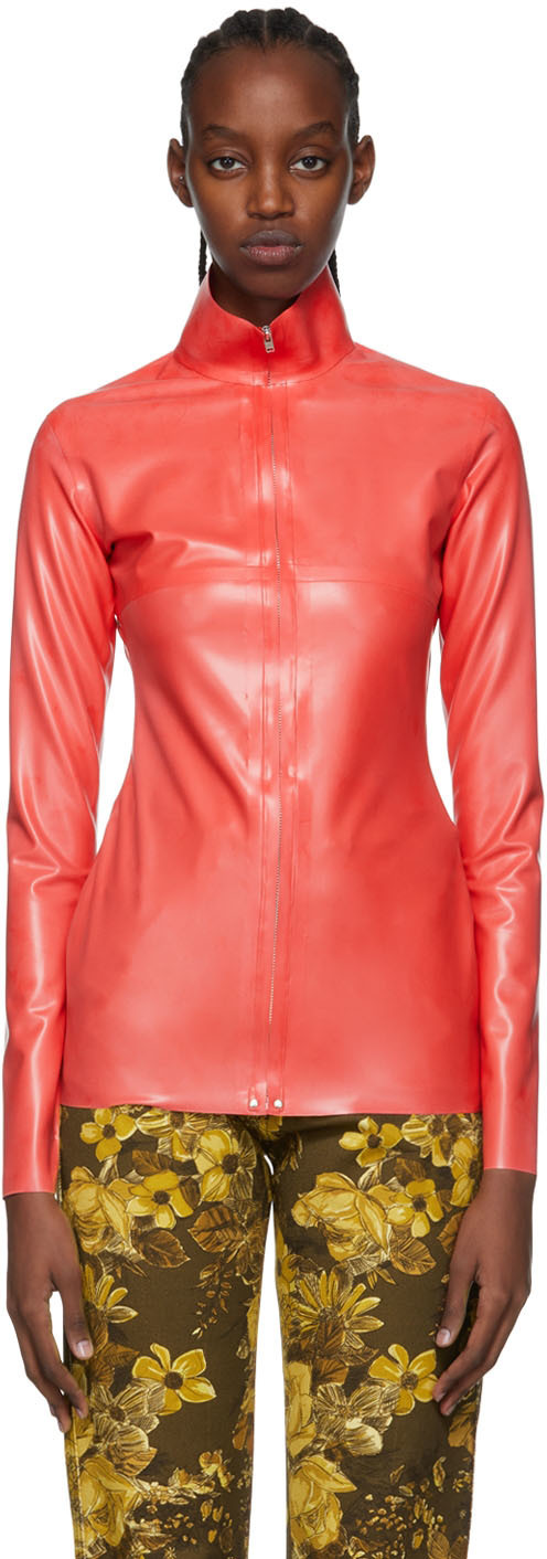 品質保証 Kwaidan Editions Editions Kwaidan Turtleneck Latex Red トップス