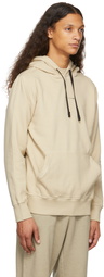 1017 ALYX 9SM Tan Cotton-Blend Fleece Hoodie