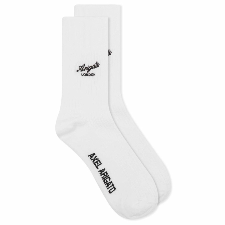 Photo: Axel Arigato Men's London Tube Socks in White 