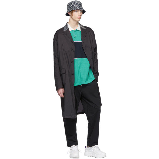 Name. Black Waterproof Cropped Trousers