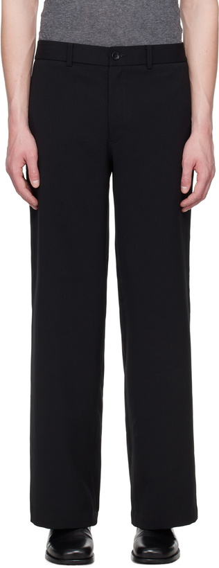 Photo: N.Hoolywood Black Wide Trousers
