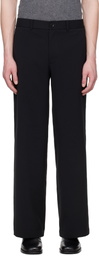 N.Hoolywood Black Wide Trousers