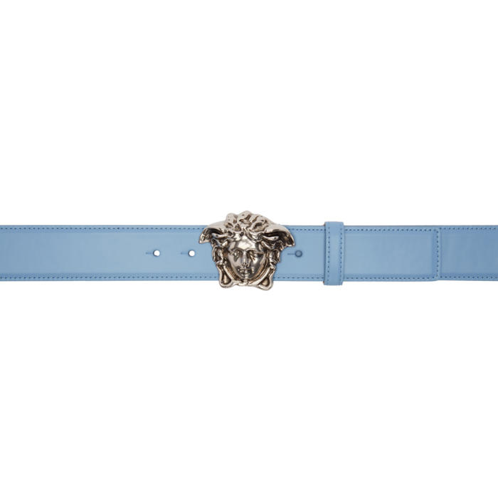 Photo: Versace Blue Medusa Belt