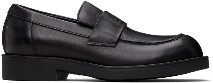 Photo: MM6 Maison Margiela Black City Biker Loafers