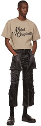 Youths in Balaclava Black Nylon Cargo Pants