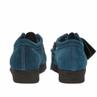 Clarks Originals Women's Wallabee Shoes in Deep Blue Suede