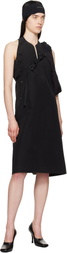 JOHANNA PARV Black Day Midi Dress