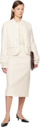Rier White Walker Midi Skirt