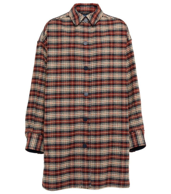 Photo: See By Chloe - Checked cotton-blend jacket
