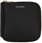 Acne Studios Black Compact Zip Wallet