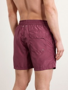 Rubinacci - Straight-Leg Swim Shorts - Red