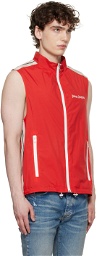Palm Angels Red Classic Vest