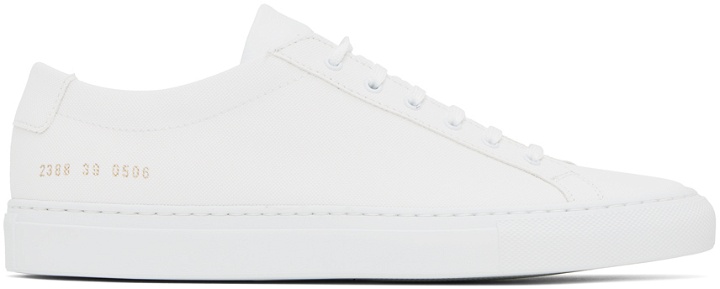 Photo: Common Projects White Achilles Tech Sneakers