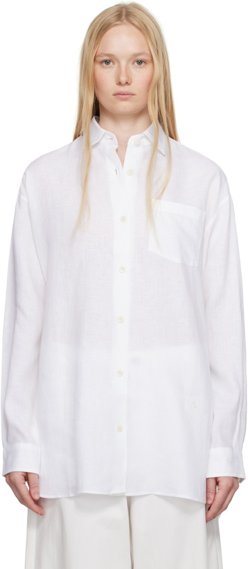 Photo: Maria McManus White A-Line Tunic Shirt