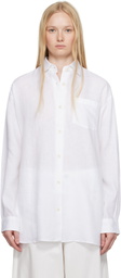 Maria McManus White A-Line Tunic Shirt