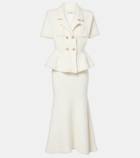 Self-Portrait Knitted midi dress