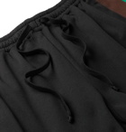 Gucci - Webbing-Trimmed Tech-Jersey Track Pants - Black