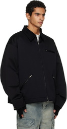 mastermind JAPAN Black Aviator Jacket