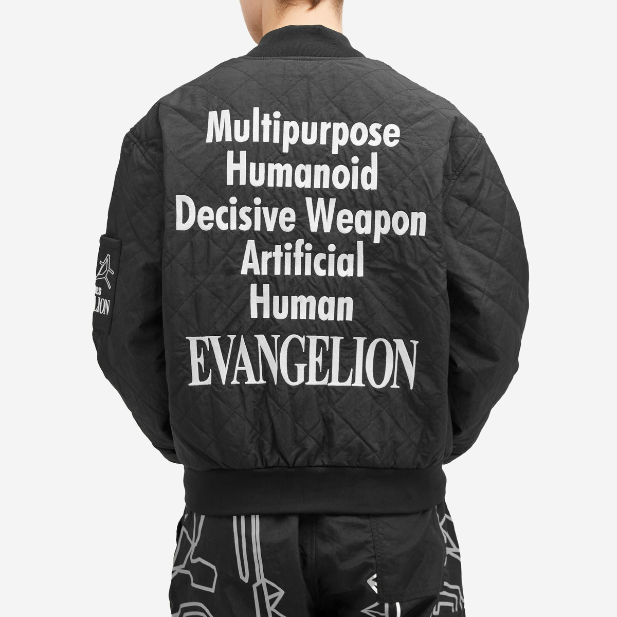 Pleasures Men's Humanoid Reversible Bomber Jacket in Black