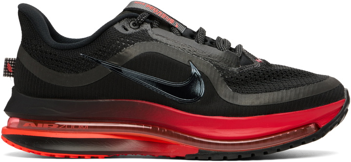 Photo: Nike Black & Red Pegasus Premium Sneakers