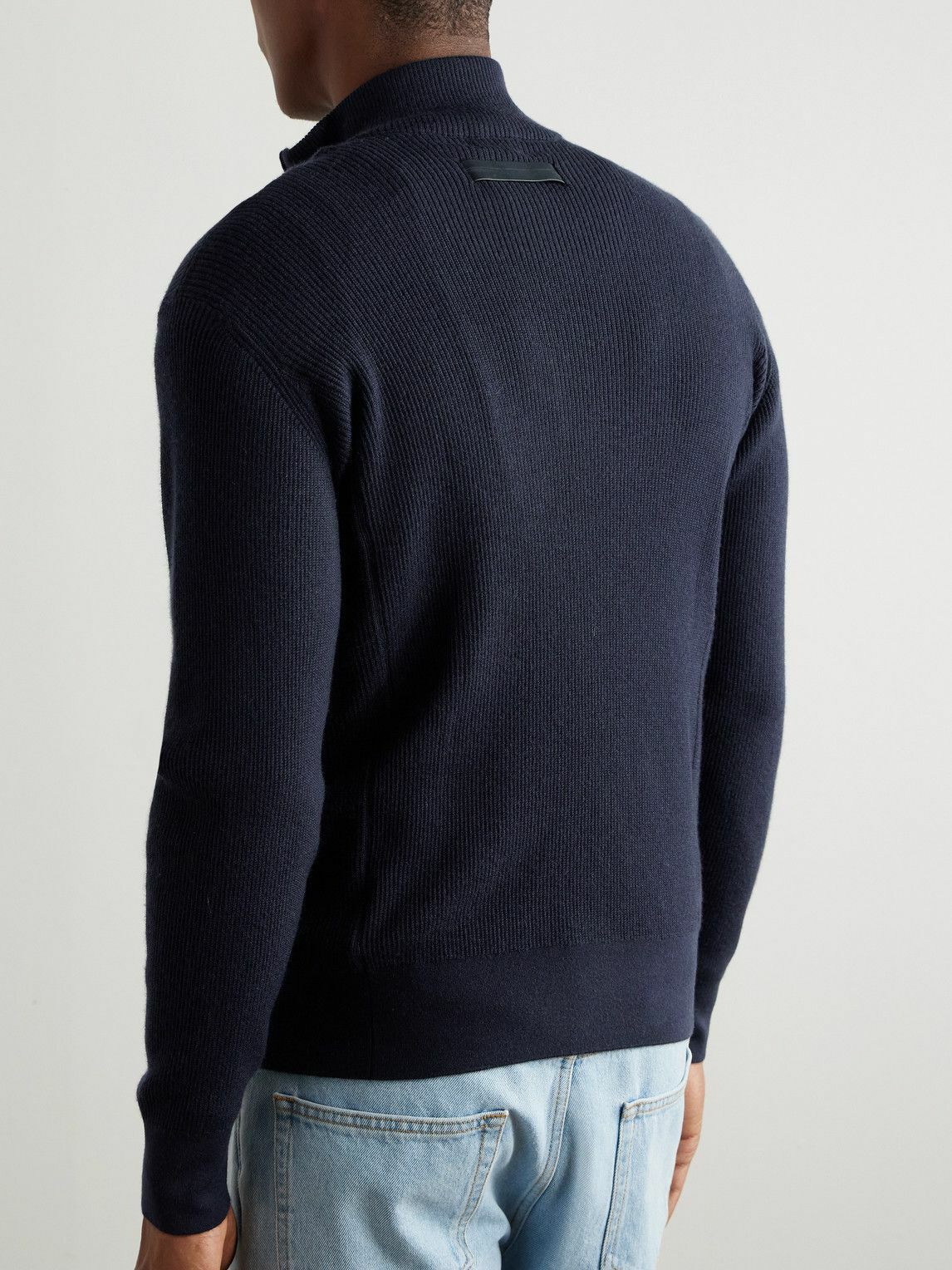 直送便 Ermenegildo Zegna CASHSETA LIGHT グレーセーター 【公式通販】