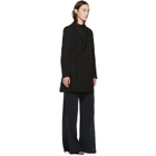 Nomia Black Ribbed Jersey T-Shirt