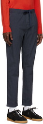 PS by Paul Smith Navy Puppytooth Trousers