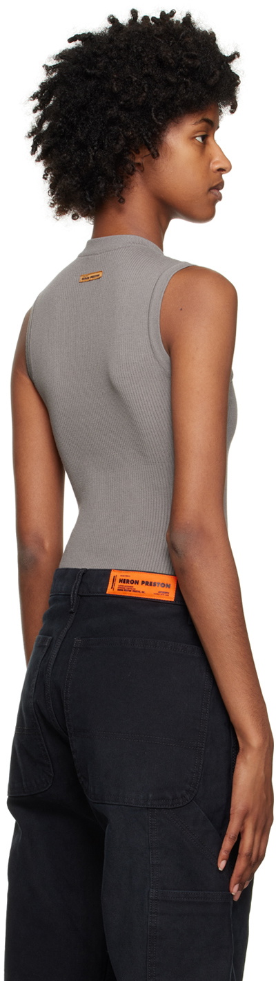 Heron Preston Taupe 'HPNY' Bodysuit
