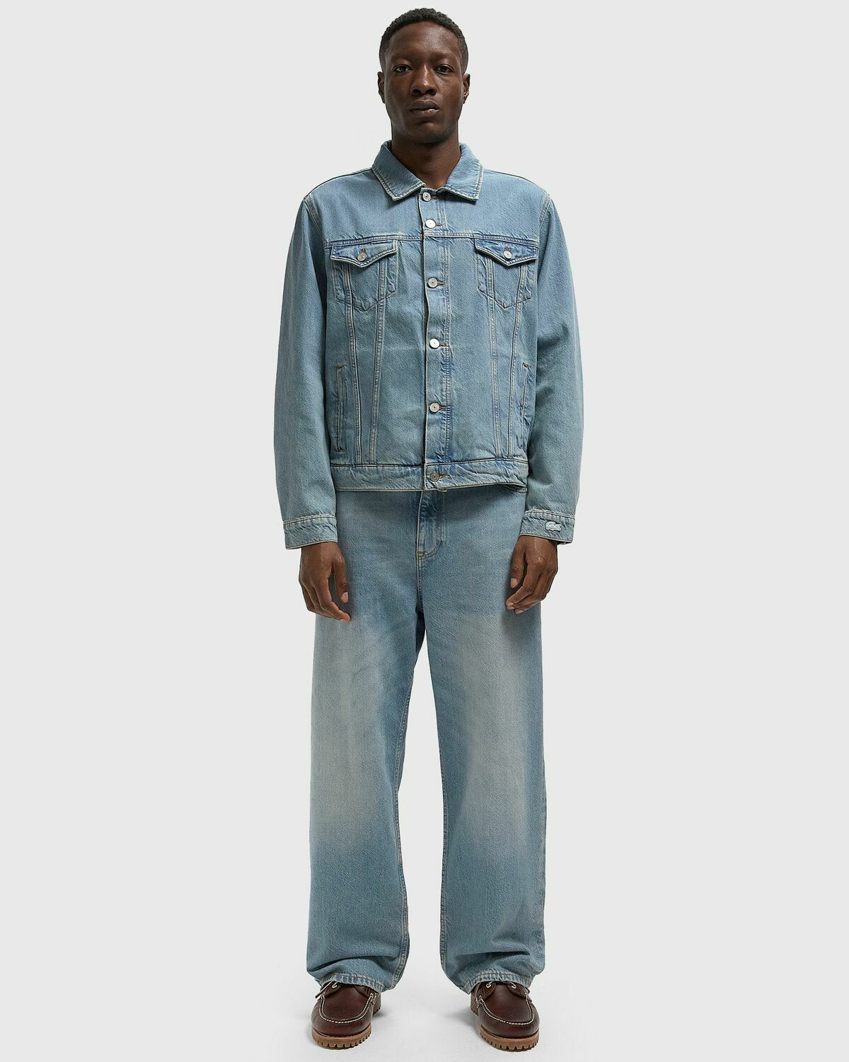 Lacoste DENIM TROUSERS Blue Mens Jeans