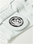 G/FORE - Essential Logo-Appliquéd Leather Golf Glove - White