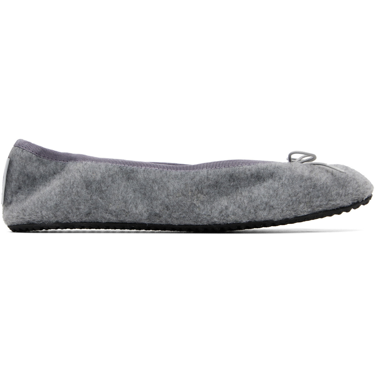 Gimaguas Gray Bailarina Felt Ballerina Flats
